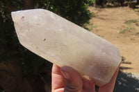 Polished Partially Quartz Crystals x 2 From Angola