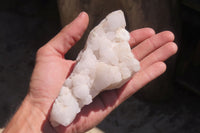 Natural Candle Quartz Clusters x 5 From Antsirabe, Madagascar