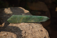 Polished Double Terminated Aventurine Crystals x 4 from Zimbabwe