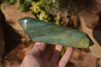 Polished Double Terminated Aventurine Crystals x 4 from Zimbabwe