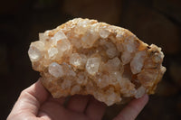 Natural Limonite Quartz Geodes x 4 From Solwezi, Zambia