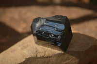 Natural Schorl Black Tourmaline Specimens x 6 From Erongo, Namibia