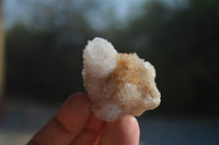 Natural Cactus Flower White Spirit Quartz Crystals and Clusters x 35 From Boekenhouthoek, South Africa