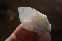 Natural Cactus Flower White Spirit Quartz Crystals and Clusters x 35 From Boekenhouthoek, South Africa