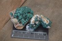 Natural Ball Malachite On Matrix Specimens x 8 From Kambove, Congo