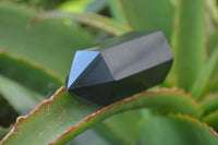 Polished Black Basalt Point-Prisms x 12 From Antsirabe, Madagascar