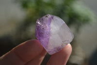 Polished Smokey Amethyst Window Quartz Points x 20 From Akansobe, Madagascar