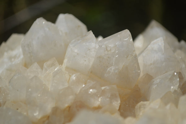 Natural Pineapple Candle Quartz Clusters x 2 From Antsirabe, Madagascar