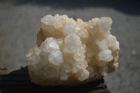 Natural Pineapple Candle Quartz Clusters x 2 From Antsirabe, Madagascar