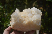 Natural Pineapple Candle Quartz Clusters x 2 From Antsirabe, Madagascar