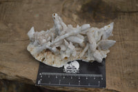 Natural Drusy Quartz Coated Calcite Pseudomorph Specimens x 6 From Alberts Mountain, Lesotho