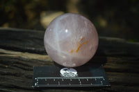 Polished Rose Quartz Spheres x 4 From Ambatondrazaka, Madagascar