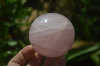 Polished Rose Quartz Spheres x 4 From Ambatondrazaka, Madagascar