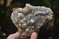 Natural Drusy Quartz Coated Calcite Pseudomorph Specimens x 7 From Alberts Mountain, Lesotho