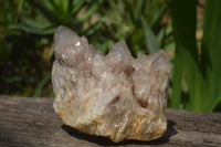 Natural Smokey Phantom Quartz Clusters x 1 From Luena, Congo