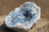 Natural Celestite Geode Specimen x 1 From Sakoany, Madagascar