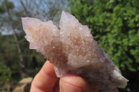 Natural Amethyst Spirit Quartz Clusters x 12 From Boekenhouthoek, South Africa