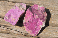 Natural Salrose Cobaltion Dolomite Specimens x 6 From Kakanda, Congo