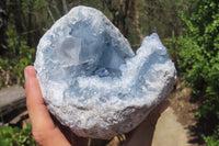 Natural Celestite Geode Specimen x 1 From Sakoany, Madagascar