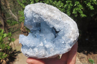 Natural Celestite Geode Specimen x 1 From Sakoany, Madagascar