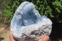 Natural Celestite Geode Specimen x 1 From Sakoany, Madagascar