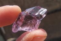 Natural Brandberg Amethyst Quartz Crystals x 63 From Namibia