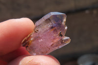 Natural Brandberg Amethyst Quartz Crystals x 63 From Namibia