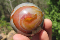 Polished Polychrome Jasper Spheres x 6 From Madagascar