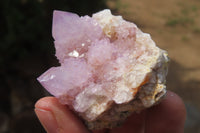 Natural Amethyst Spirit Quartz Clusters x 12 From Boekenhouthoek, South Africa