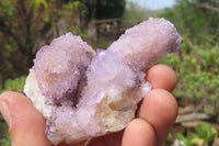 Natural Amethyst Spirit Quartz Clusters x 12 From Boekenhouthoek, South Africa