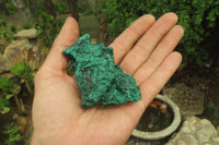 Natural Silky Malachite Specimens x 10 From Kasompe, Congo