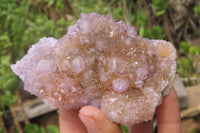 Natural Amethyst Spirit Quartz Clusters x 4 From Boekenhouthoek, South Africa