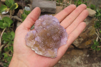 Natural Amethyst Spirit Quartz Clusters x 4 From Boekenhouthoek, South Africa