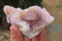 Natural Amethyst Spirit Quartz Clusters x 4 From Boekenhouthoek, South Africa