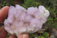 Natural Amethyst Spirit Quartz Clusters x 4 From Boekenhouthoek, South Africa