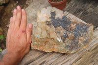 Natural Specular Hematite Coated Quartz Specimen x 1 From Messina Mine, South Africa