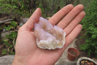 Natural Amethyst Spirit Quartz Clusters x 12 From Boekenhouthoek, South Africa