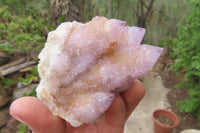 Natural Amethyst Spirit Quartz Clusters x 12 From Boekenhouthoek, South Africa