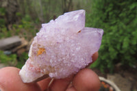 Natural Amethyst Spirit Quartz Clusters x 12 From Boekenhouthoek, South Africa