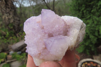 Natural Amethyst Spirit Quartz Clusters x 12 From Boekenhouthoek, South Africa