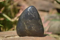 Polished Rare Pharaoh Stone Pyrite in Basalt Standing Free Forms x 6 Iron Duke Mine, Zimbabwe