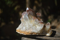 Natural Red Hematoid Quartz Clusters x 6 From Karoi, Zimbabwe