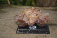 Natural Red Hematoid Quartz Clusters x 6 From Karoi, Zimbabwe