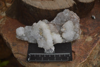 Natural Drusy Quartz Coated Calcite Pseudomorph Specimens x 6 From Alberts Mountain, Lesotho