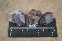 Natural Smokey Amethyst Crystals x 23 From Chiredzi, Zimbabwe