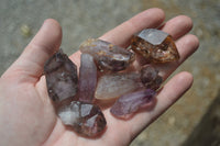 Natural Smokey Amethyst Crystals x 23 From Chiredzi, Zimbabwe