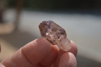 Natural Smokey Window Amethyst Crystals x 70 From Chiredzi, Zimbabwe