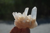 Natural Small Quartz Clusters x 13 from Madagascar