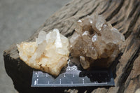 Natural Small Quartz Clusters x 13 from Madagascar