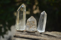 Polised Mixed Selection of Quartz Crystals x 35 from Madagascar